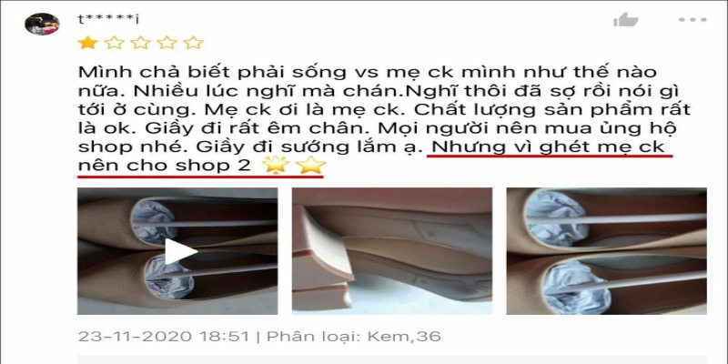 Shop giày khóc thét vì lý do quá là oái oăm của cô con dâu trẻ này